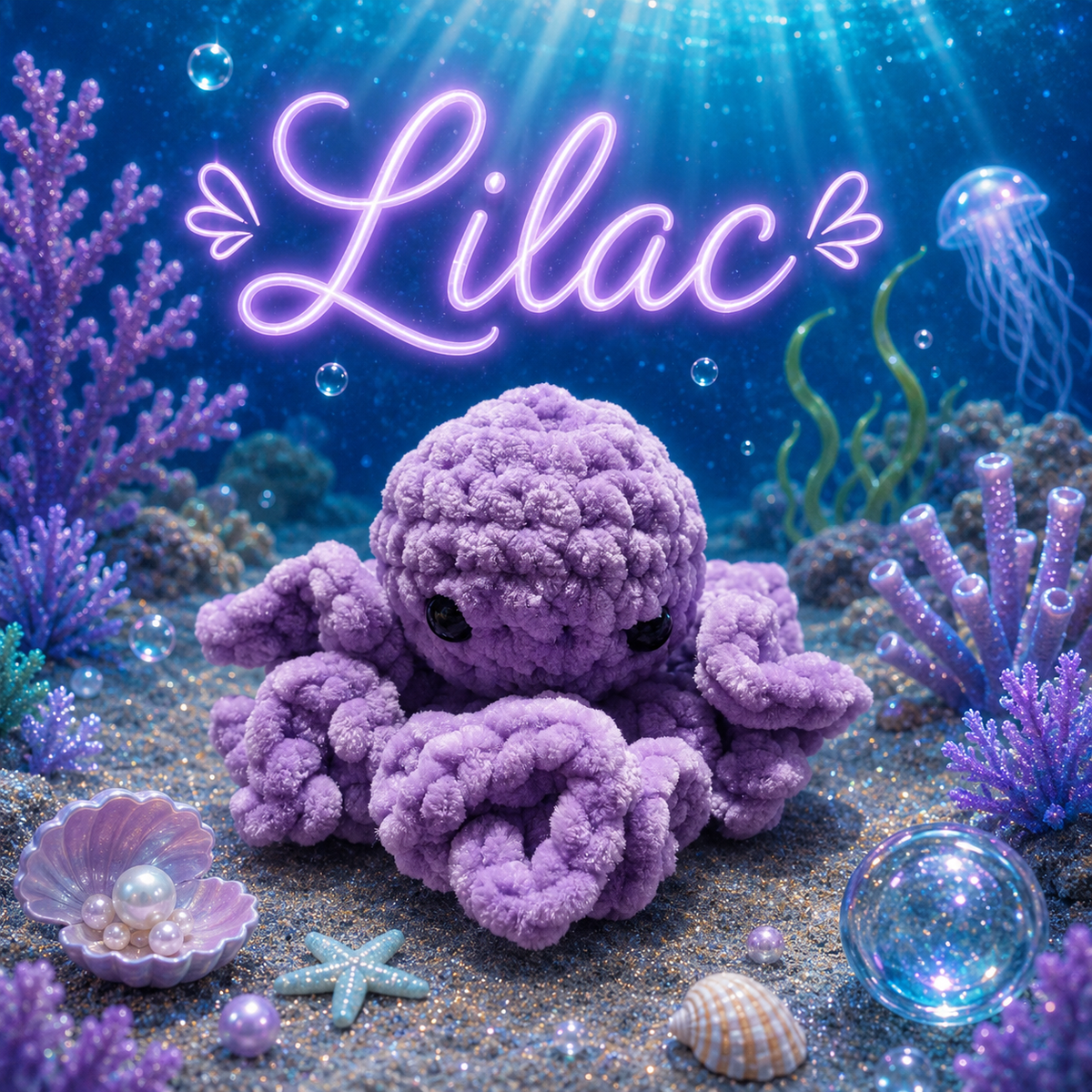 Crochet Octopus Handmade Pocket Pal